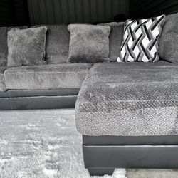 Grey Ashley Furniture Sectional Sofa 
