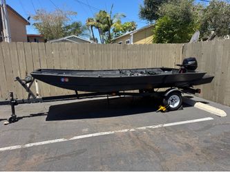 16ft Jon Boat – Mercury FourStroke- w/ Trailer