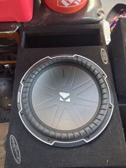 15" kicker competition Q 1800 watts
