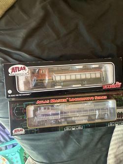 Atlas HO Scale Model Train Locomotives – Lot of 2