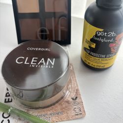 Loose Powder Eyebrow Pencil Contour Palette Glue Remover 