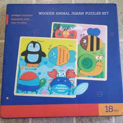 Toddler Puzzles Large Wooden