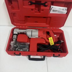 Milwaukee 7 Amp Corded 1/2 in. Corded Right-Angle Drill Kit with Hard Case