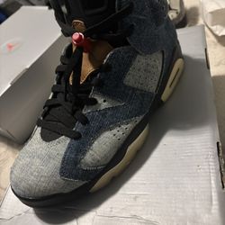 Jordan Retro 6 Washed Denim