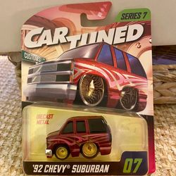 Car Tuned '92 Chevy Suburban Diecast