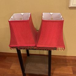 Shade. Lamp Good Condition