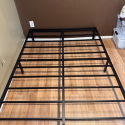 Full / Double Size Bed Frame With Mattress