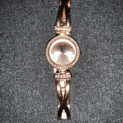 Rose Gold Watch 