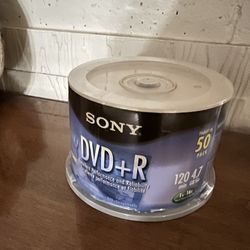 DVD R Pack Of 50 New Recordable CD’s