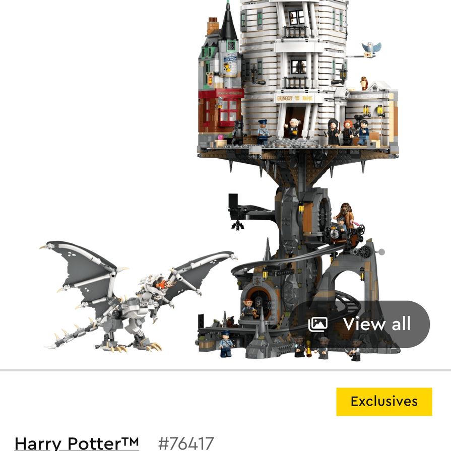Harry Potter Gringots Lego