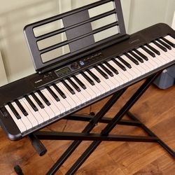 Perfect Holiday Gift | Casio Keyboard + Yamaha Stand Combo | Excellent Condition