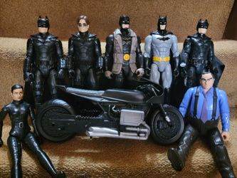 Lot of DC Batman Action Figures