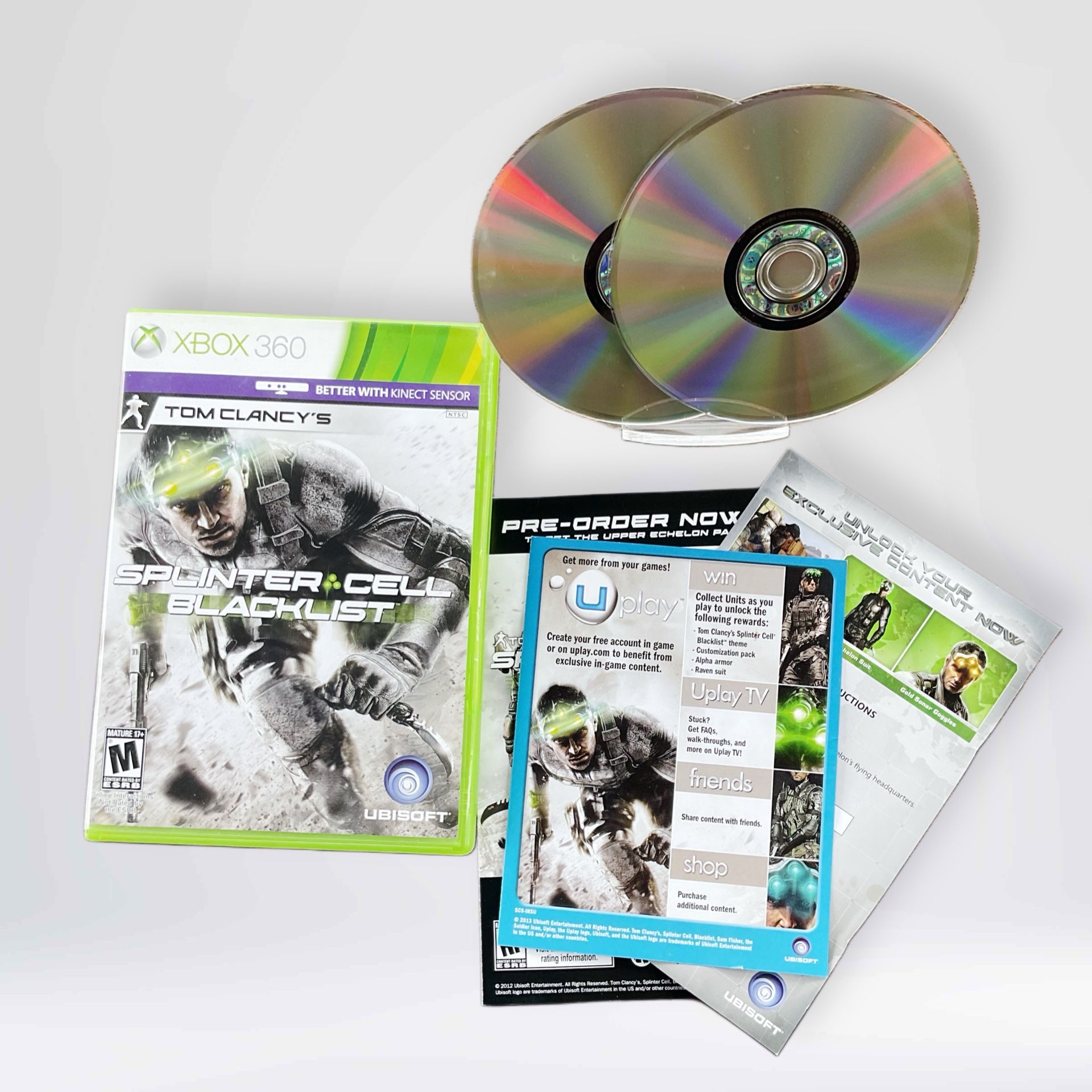 Tom Clancy's Splinter Cell: Blacklist (Microsoft Xbox 360, 2013) Tested