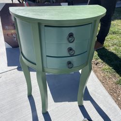 Green Side Table