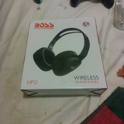 Boss HP12 Wireless Headphones