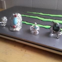 Turquoise Ring Size 6 7 8 9