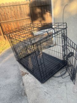 Foldable cage kennel