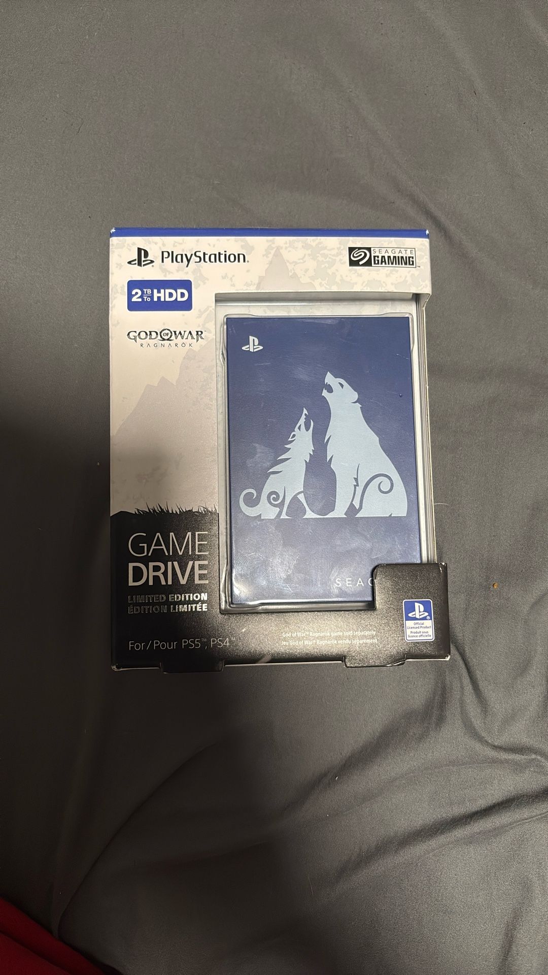 Seagate PS5 God Of War Ragnarok Game Drive