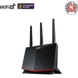 ASUS RT-AX86U Pro (AX5700) Dual Band WiFi 6 Extendable Gaming Router Upgraded CPU