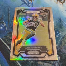 Luke Musgrave Silver Prizm Rookie
