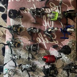 Fishing pole Reels