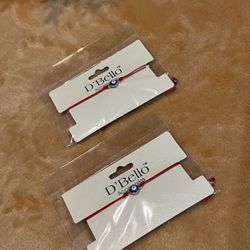 Pulseras De Hilo Rojo 🧿 Adjustable 