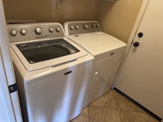 Maytag washer and dryer
