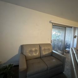 LEATHER COUCHES 