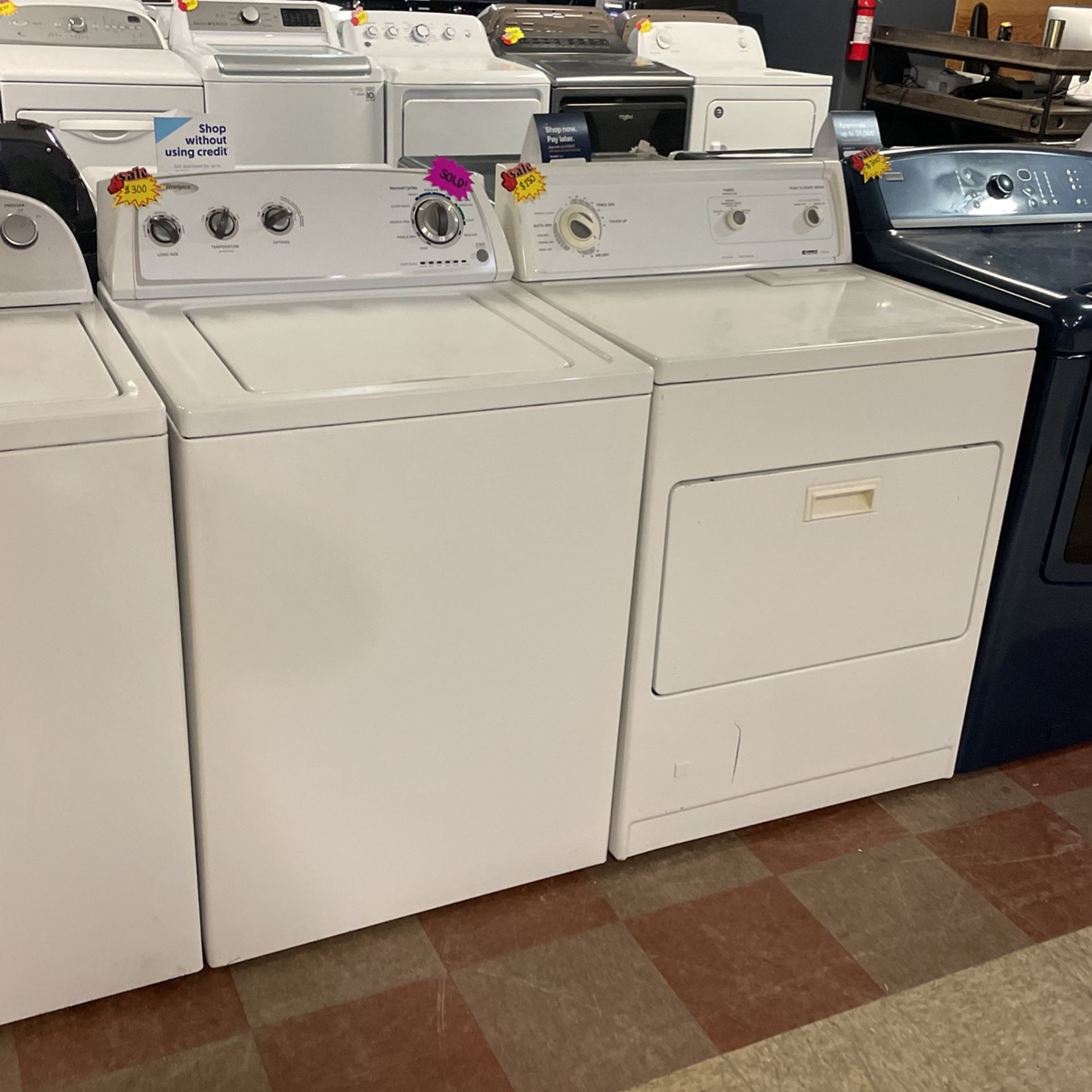 Whirlpool Top Load Washer And Kenmore Gas Dryer‼️