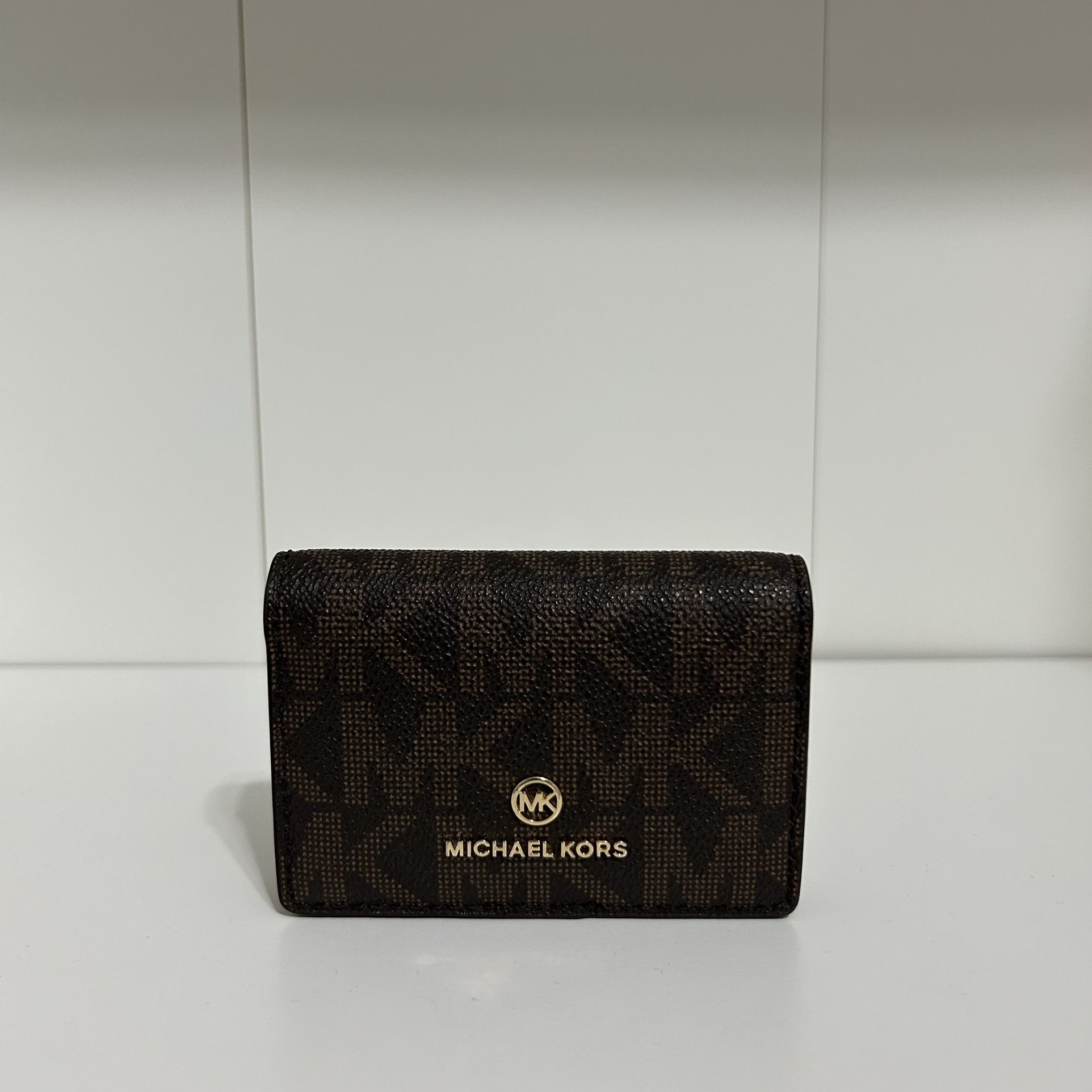 Brown Logo Michael Kors Wallet