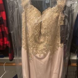 Gold Formal Dress 