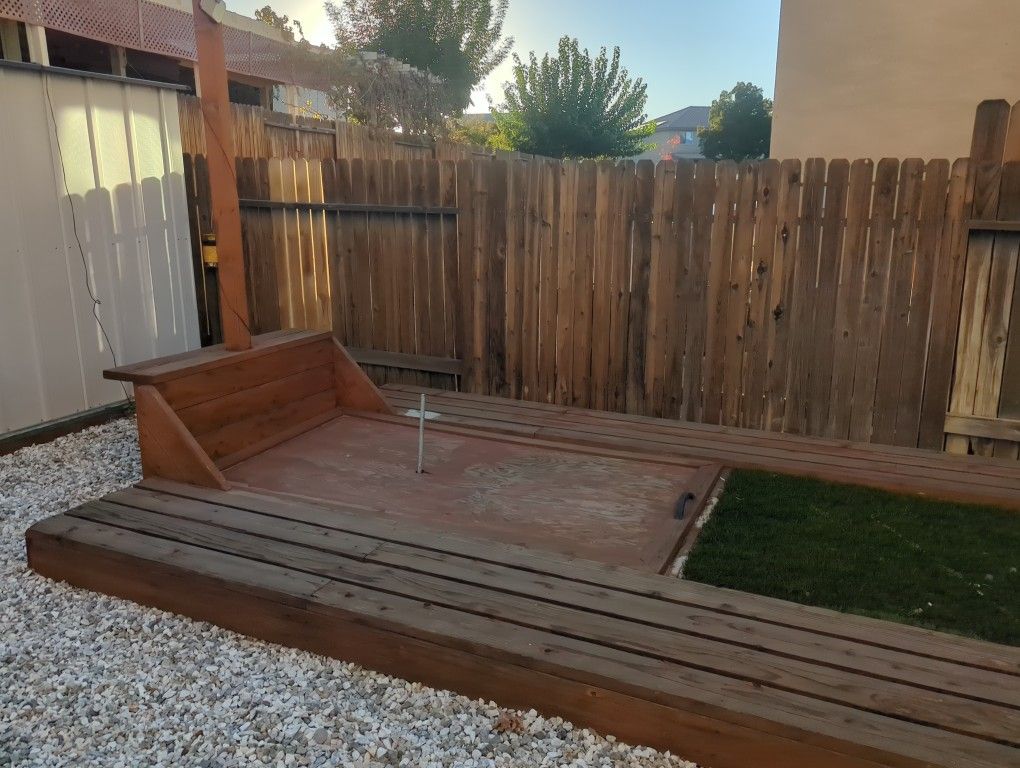 Custom Made Horse Shoe Game Play Huge. Official Size? 