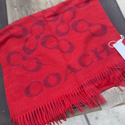 Coach Scarf NWT