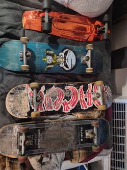 Trade 4 boards for bmx