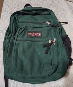 JanSport Green Student Backpack