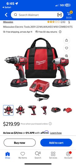 Milwaukee Impact & Drill Set