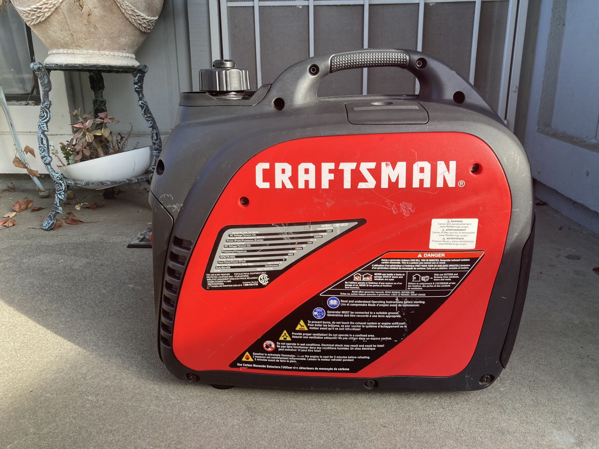 Craftsman 2200 Inverter Generator for Sale in Fair Oaks, CA OfferUp