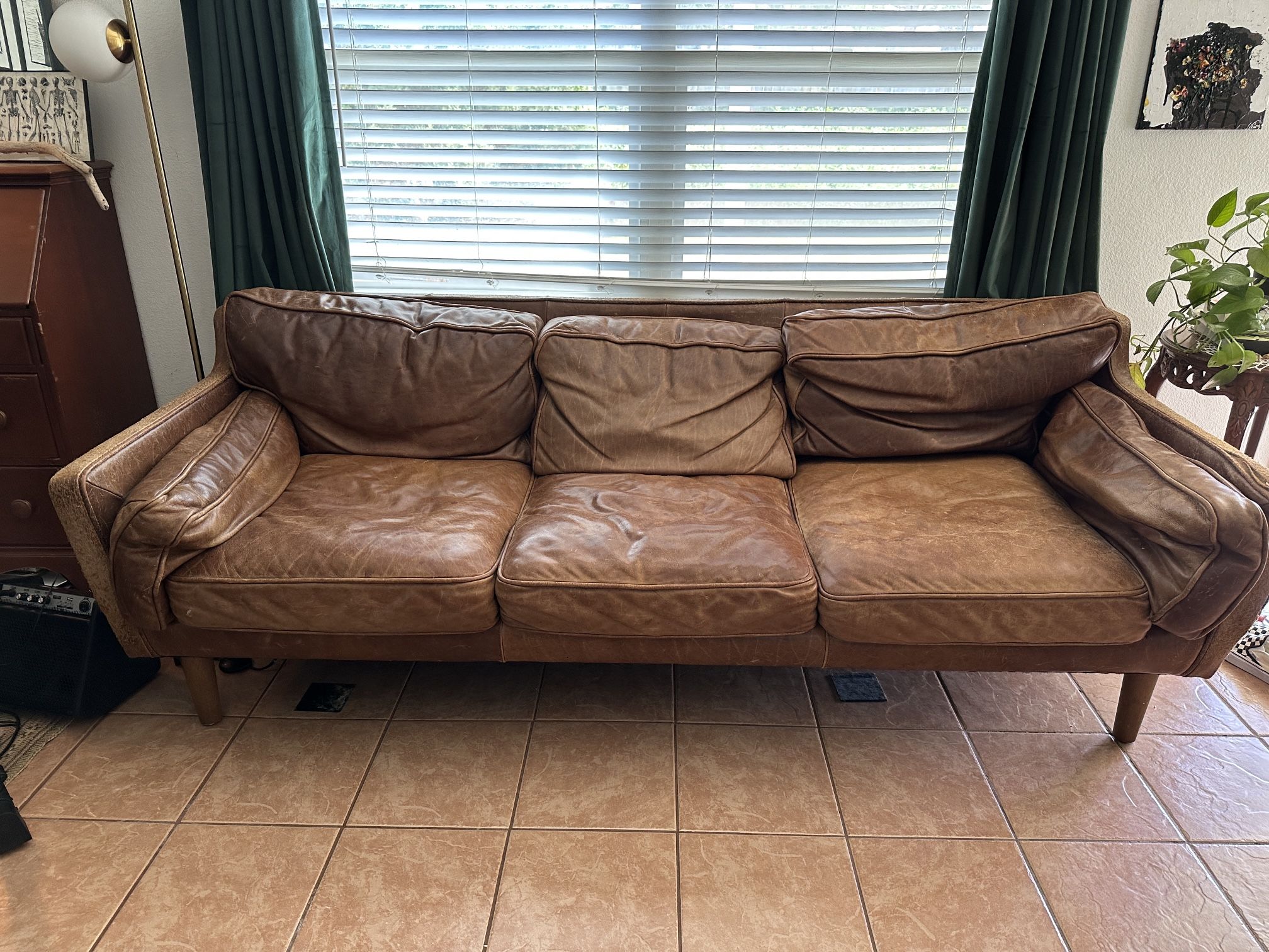 FREE Leather Couch