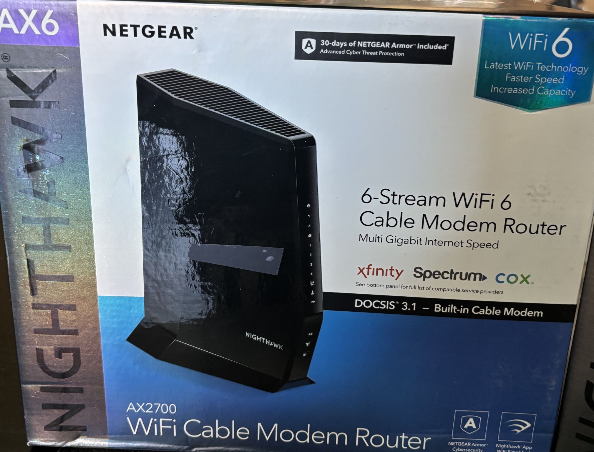 NETGEAR WIFI CABLE MODEM ROUTER 
