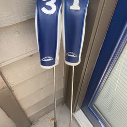 Diamond head golf clubs #1 and #3 left hand