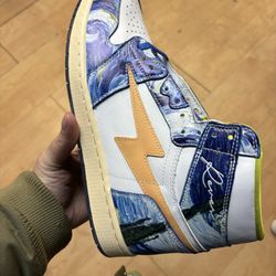 Air Kiy Van Gogh Size 11.5 Rare Shoe