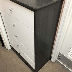 White And Grey Dresser