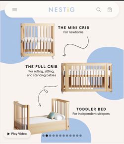 Nestig Wave Crib