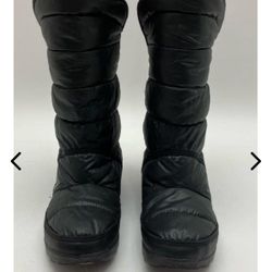 The North Face Black Solid Winter Boots Boots Women 6.5/ 7