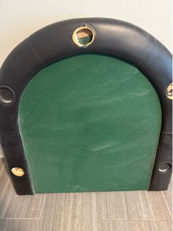Poker table and set