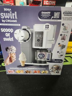 Ninja Creami Scoop & Swirl Ice Cream Maker.