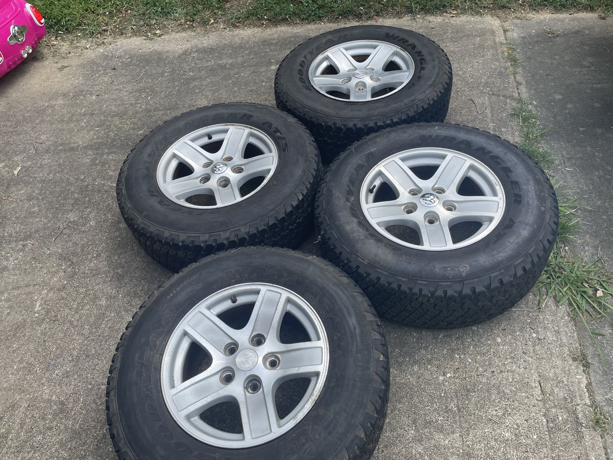 4 Tires W/ Rims NEED GONE ASAP for Sale in Greensboro, NC OfferUp