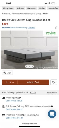 Eastern King Box Spring