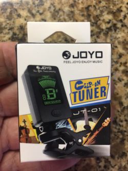 Small guitar tuner works great