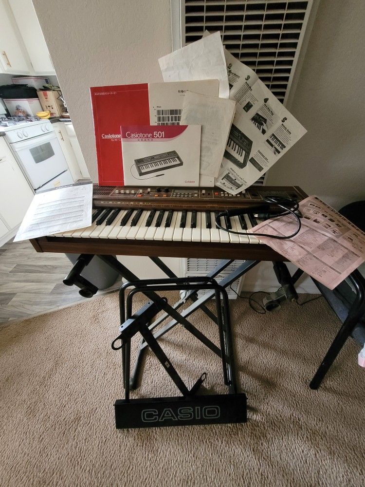 Casiotone 501 clearance